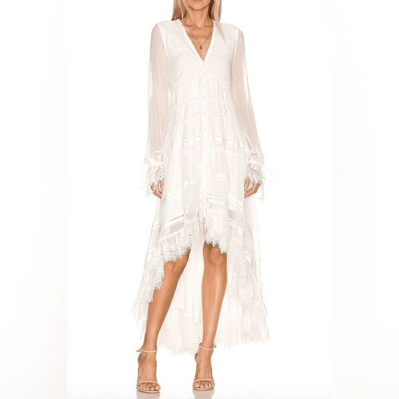 Free People Rococo Sand Low Long Dress - Picture 6 of 10